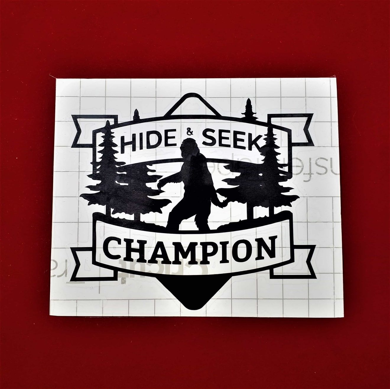 bigfoot-hide-and-seek-champion-decal-style-bumper-sticker-abstract