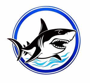 Shark Week Day 5 Great White Shark Sticker