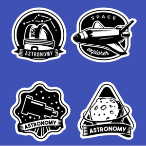 Space Stickers