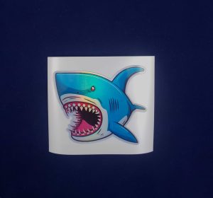 Jeffry Jaws The Shark Sticker