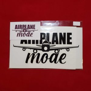 Airplane Mode Aviation Bumper Sticker